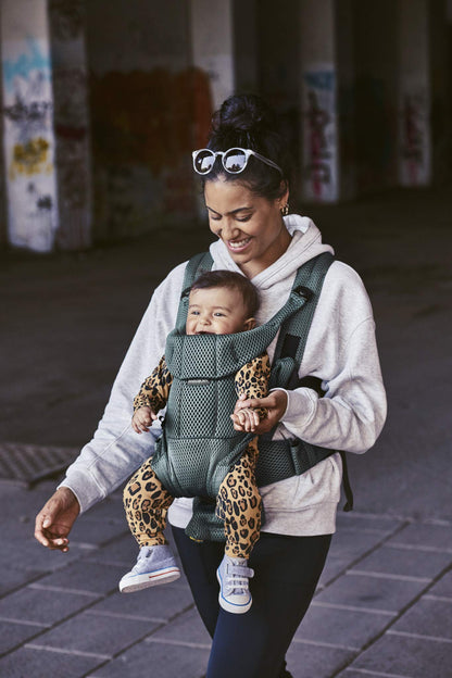 BabyBjörn Baby Carrier Free, 3D Mesh, Dusty Pink