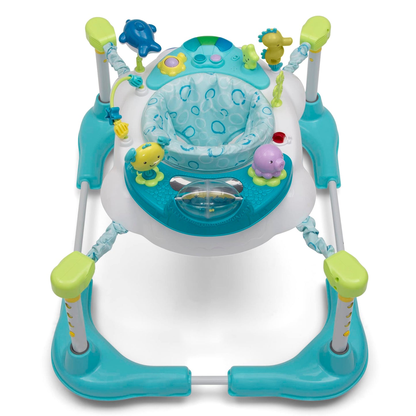 Delta Children Learn2Walk Balancer Baby Walker, Blue Ocean Adventure