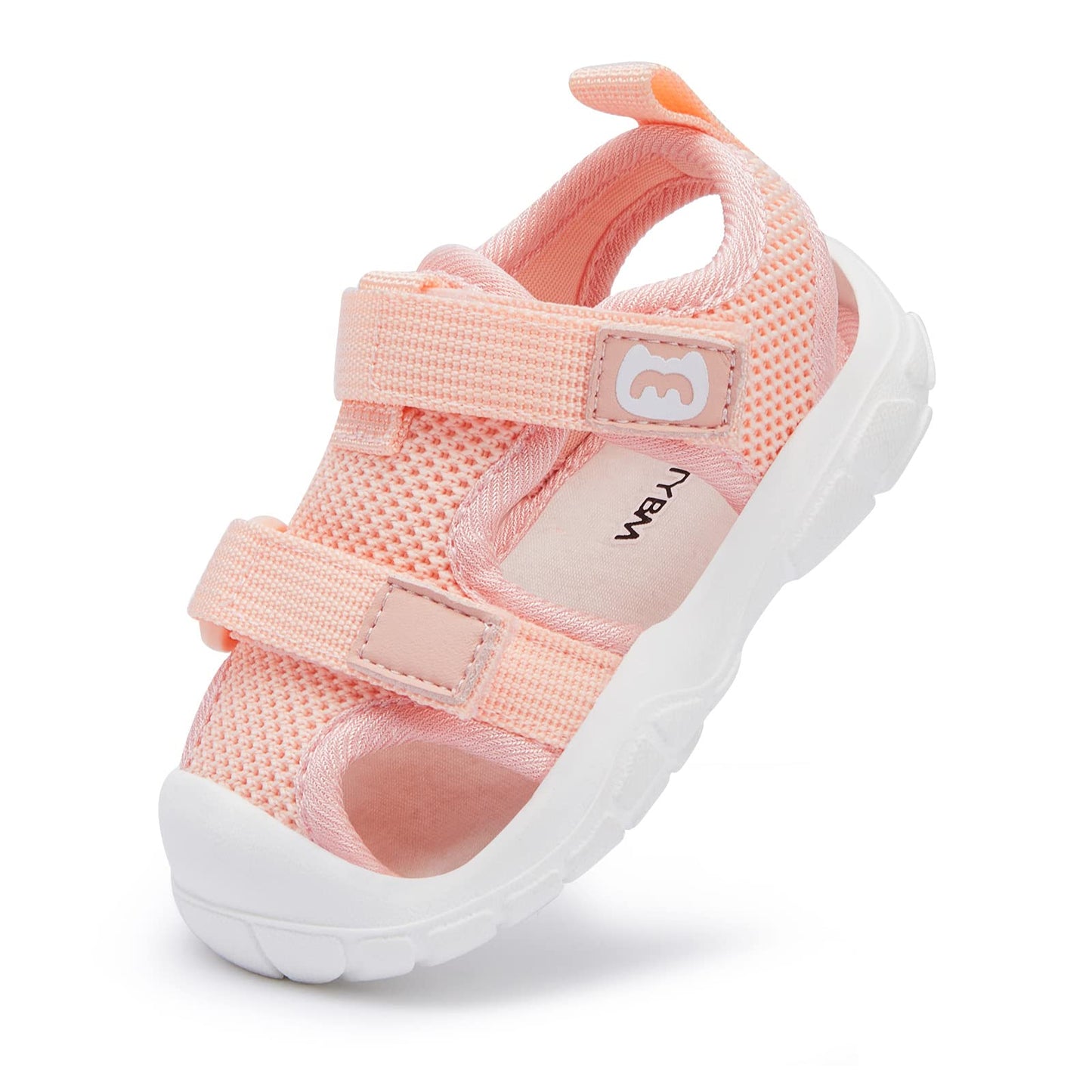 BMCiTYBM Baby Boy Girl Closed Toe Summer Sandals Lightweight Shoes Infant Non-Slip First Walking Sneakers 6 9 12 18 24 Months