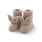 Baby Booties Newborn First Walkers Soft Knit Boots Warm Knitted Crib Shoes for Boy Girl Crochet Infant Sock
