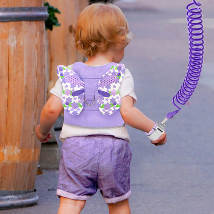 Accmor 3 in 1 Toddler Harness Leashes + Anti Lost Wrist Link, Kids Harness Children Leash for Girls, Child Anti Lost Leash Baby Cute Harness Belt Strap Hold Kids Close While Walking