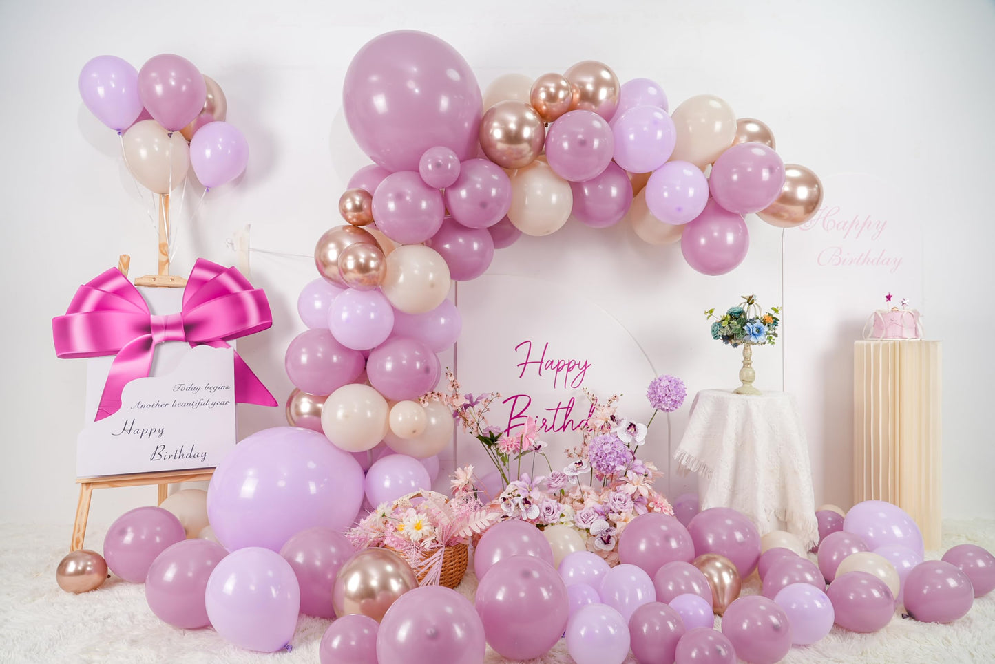 Ivory White Balloon Arch Kit,Boho Balloon Garland with Pastel Orange Cream Beige Champagne Gold White Sand Balloons for Neutral Baby Shower Wedding Boho Bridal Party Decorations