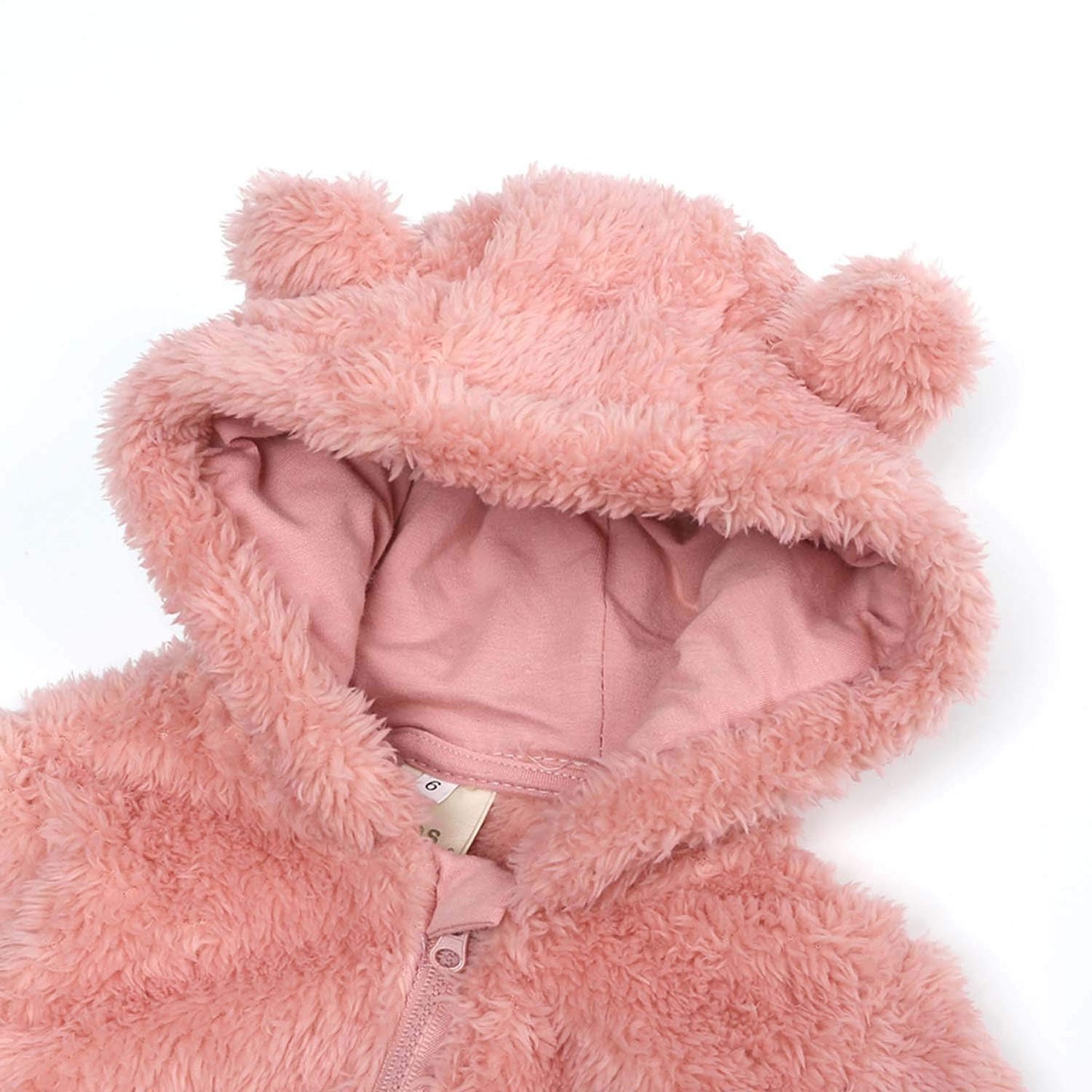 Newborn Baby Jumpsuit Hooded Fleece Rompers Long Sleeve Onesies Outwear Outfits