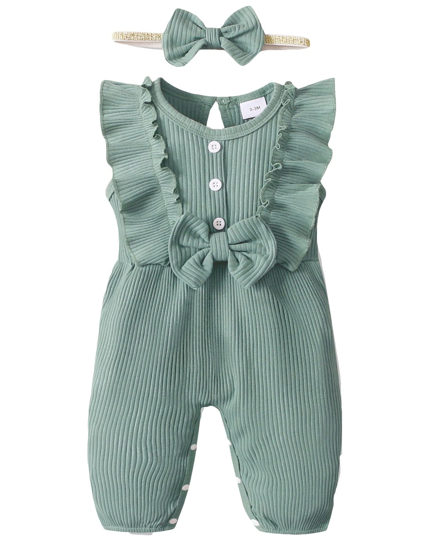 Mioglrie Newborn Baby Girl Clothes One Piece Jumpsuits Clothes Short Sleeve Rompers Summer Clothes for Baby