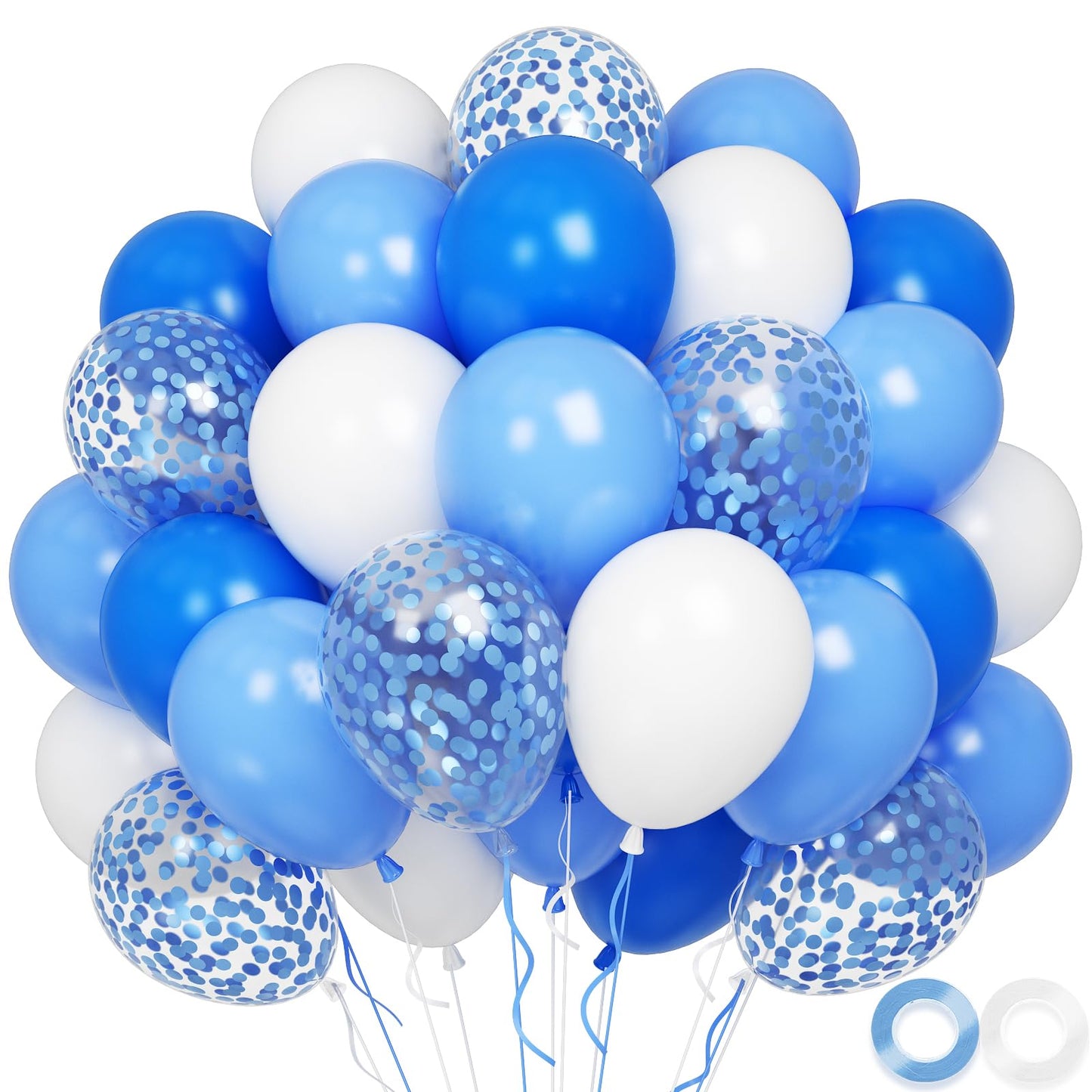 Beige Balloons, 60 PCS 12 Inch Cream Nude Sand White Clear Latex Birthday Balloons for Birthday Baby Shower Wedding Party Decorations