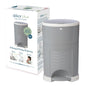 Diaper Dekor EKO Plus Diaper Pail Gift Set, White | ONLY Eco-Friendly Diaper Pail Made with 70% Recycled Materials | Comes with up to a Year's Supply Worth of Diaper Dekor Refills!