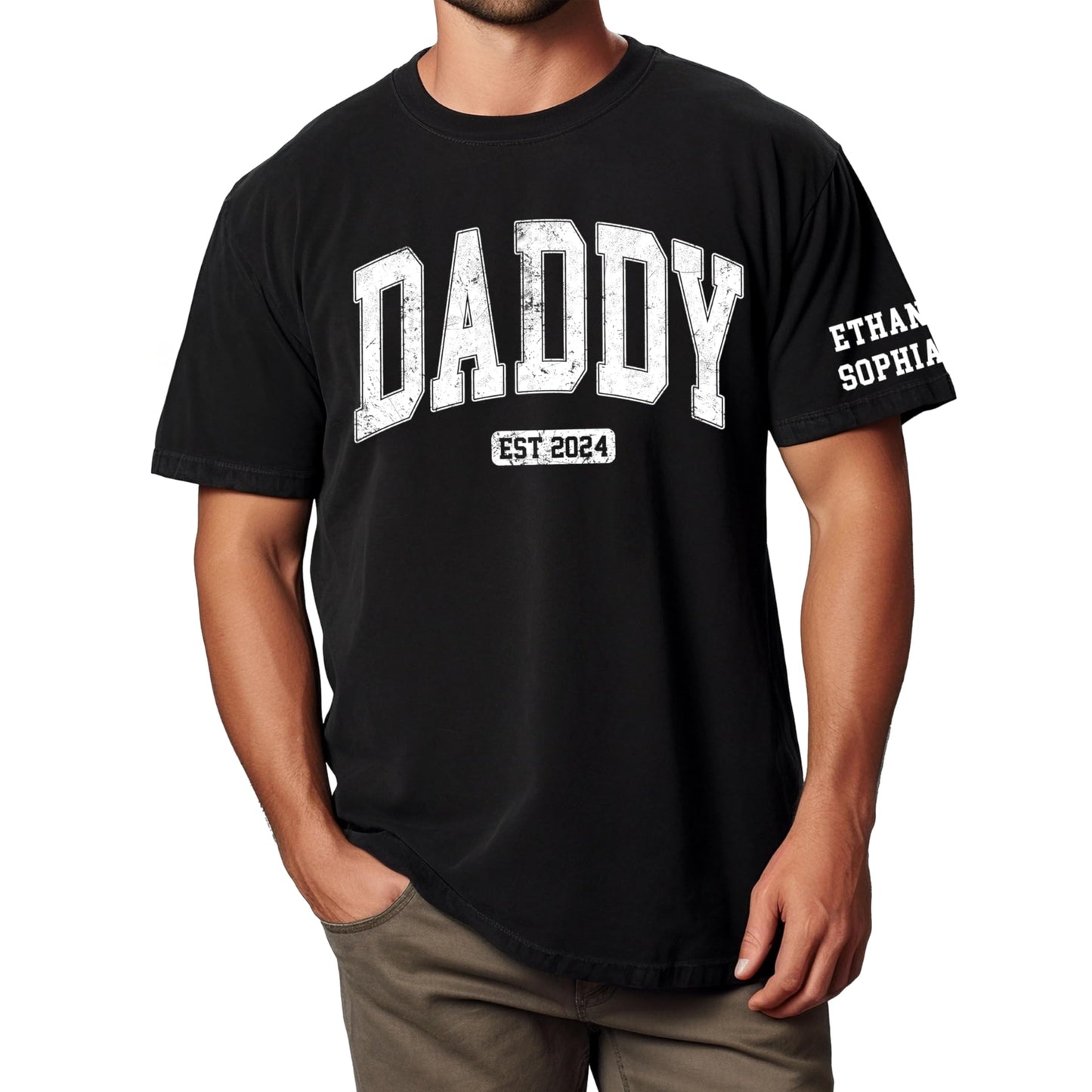 Personalized Custom Grandpa Shirt, Fathers Day Shirt Gifts for Grandpa, Gifts for Dad