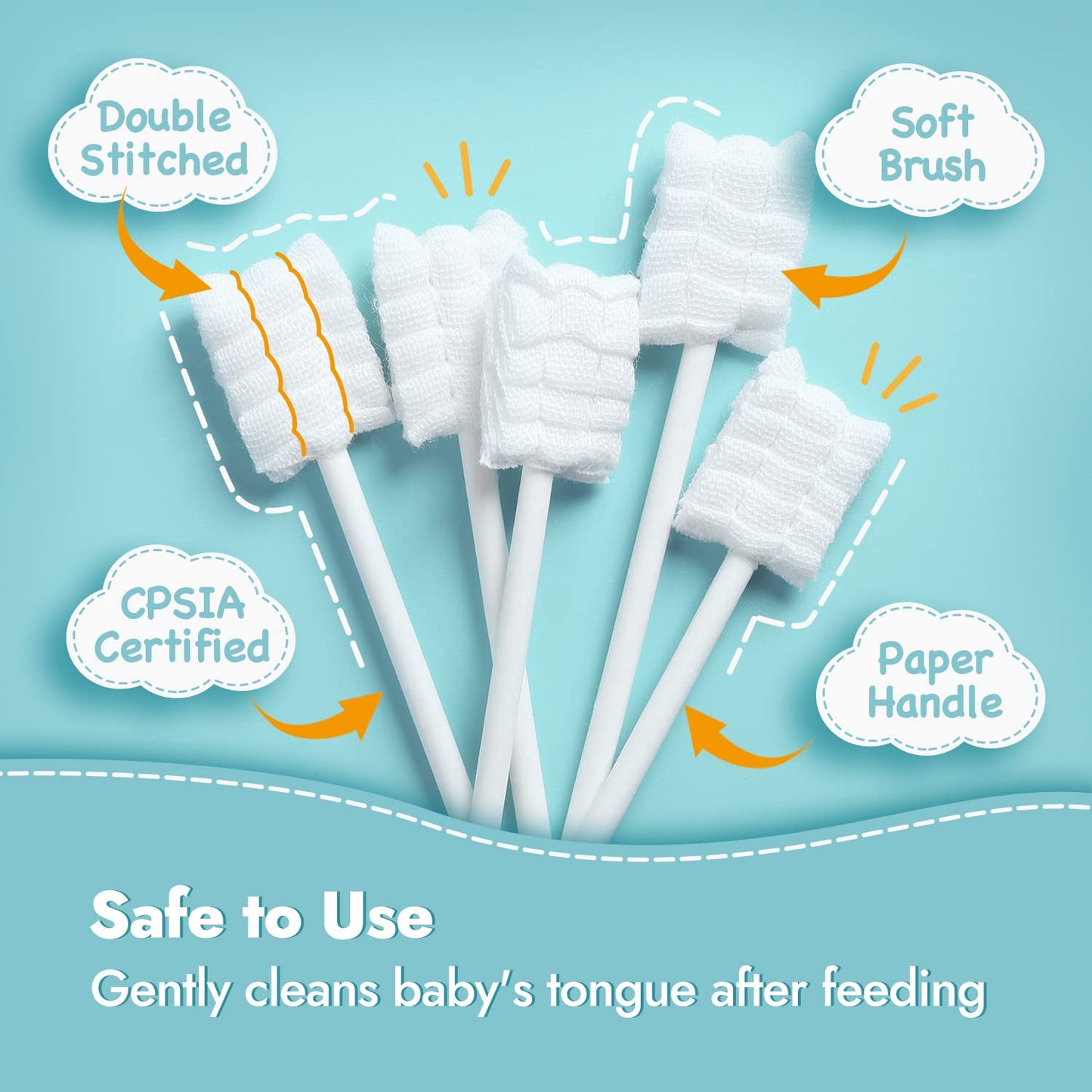Papablic Baby Tongue Cleaner and Bottle Washer Pro