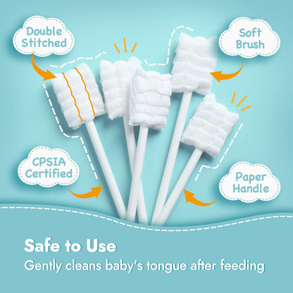 Papablic Baby Tongue Cleaner and Bottle Washer Pro