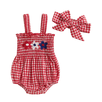 FOMOYUU Infant Newborn Baby Girl Ruffle Sleeveless Romper Summer Clothes Outfit with Cute Floral Print Jumpsuit