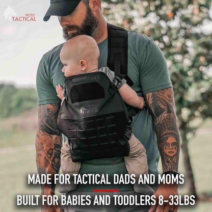WOLF TACTICAL Toddler & Baby Carrier - Men's Infant & Toddler Carrier