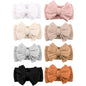 Niceye Handmade Baby Headbands Soft Stretchy Nylon Hair Bands with Bows for Newborn Infant Baby Toddler Girls- Pack of 6