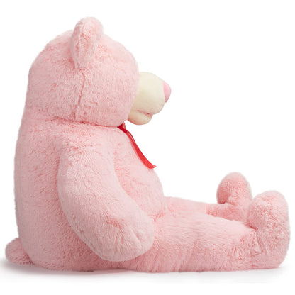 HollyHOME 6ft Teddy Bear Giant Teddy Bear Stuffed Animal with Embroidered Paws Holiday Valentine's Toy Gift for Girlfriend Kids 72 inches Brown