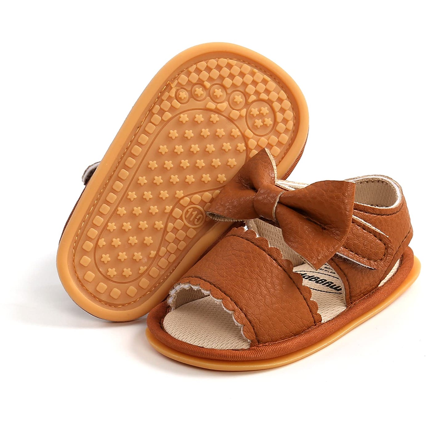 Baby Girl Sandals Summer Crib Shoes Bowknot Soft Sole Infant Girls Princess Dress Flats First Walker Shoes
