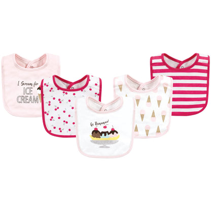 Hudson Baby Unisex BabyCotton Bibs