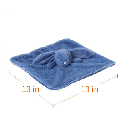 Apricot Lamb Stuffed Animals Cream Bunny Rabbit Security Blanket Infant Nursery Character Blanket Luxury Snuggler Plush Baby Lovey(Cream Bunny, 13 Inches)