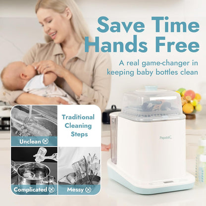 Papablic Baby Tongue Cleaner and Bottle Washer Pro