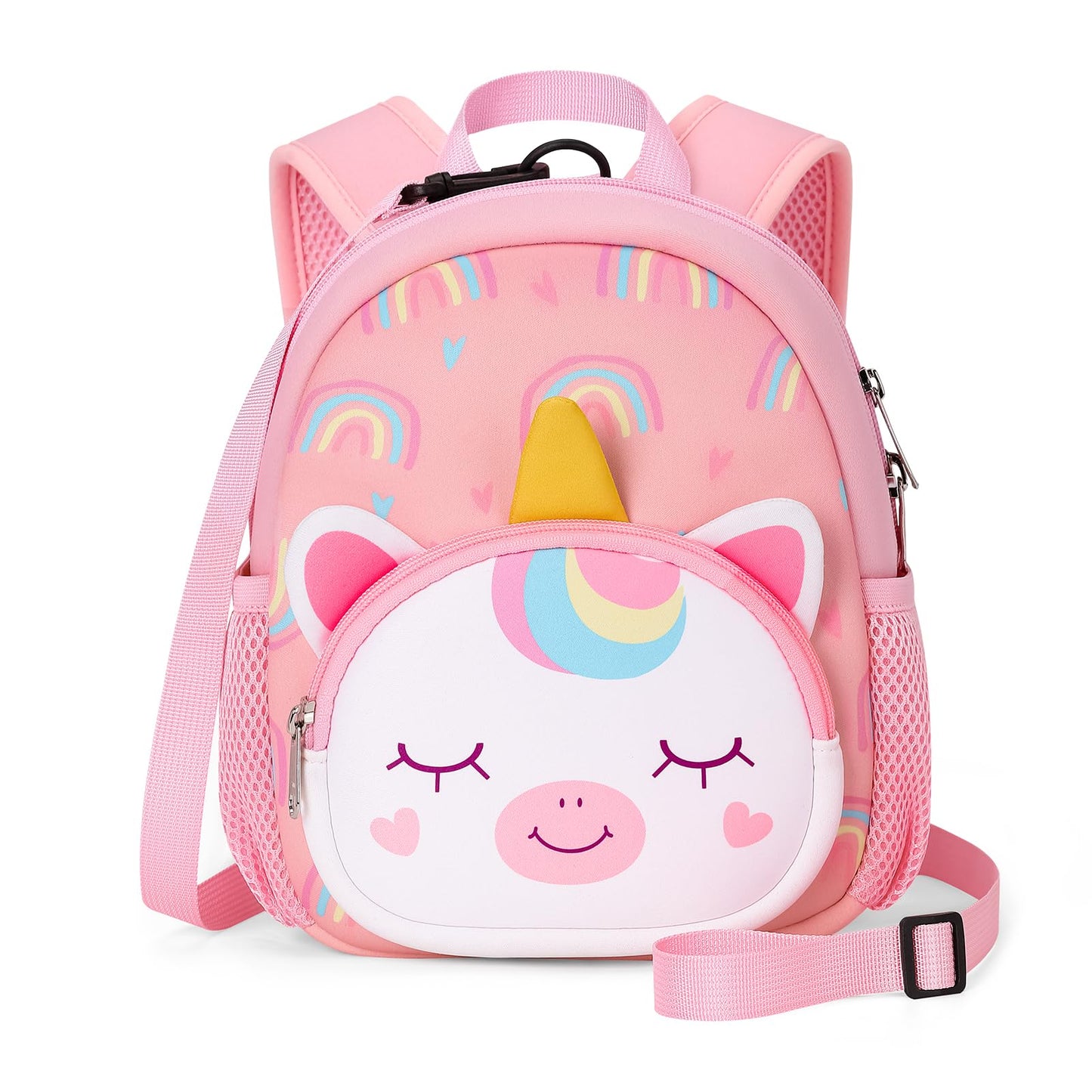 mibasies Toddler Backpacks for Girls 2-4: Baby Preschool Backpack - Kids Unicorn Backpack for Boys Girls - 12inch Mini School Bag