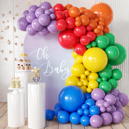 155Pcs Sage Green White Gold Balloon Garland Arch Kit with Gold Confetti Balloons for Graduation Baby Shower Decor Happy Birthday Party Wedding Jungle Decorations