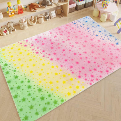 ABREEZE Kids Rug Play Mat Ultra Soft Rugs for Bedroom, 3.3'x5' Non Slip Cartoon Children Nursery Rug Area Rug Kids Carpet for Bedroom Decor Playroom Living Room