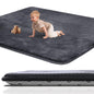Thick Baby Play Mat for Floor,50 x 50 Playpen Mat,Tummy Time Foam Mat,Ultra Soft Support & Plush Feel,Easy Care with Non-Slip Cushioned for Infant,Kids and Toddler Crawling,Beige