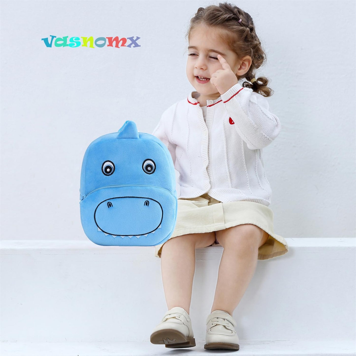 Cute Plush Toddler Backpacks Mini Brown Owl Backpack for Kids Real Littles Backpack for Boy Girl
