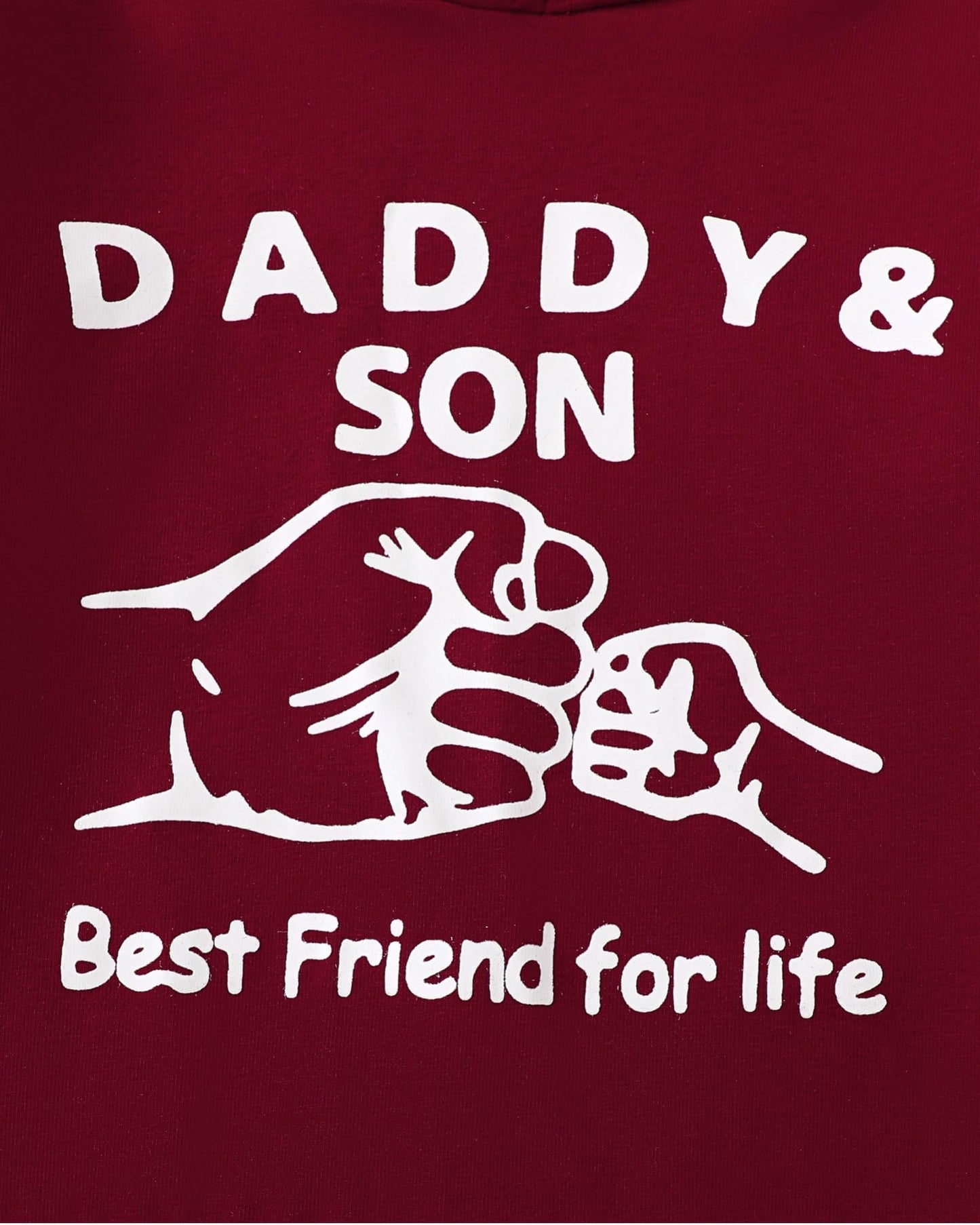 WESIDOM Baby Boy Clothes, Long Sleeve Printing Hoodie With Jeans Pants Outfits Set