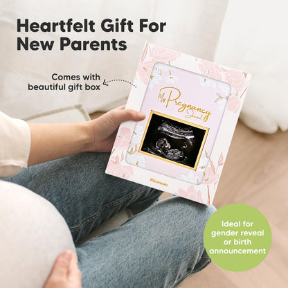 Pregnancy Journal, Pregnancy Announcements - 80 Pages Hard Cover Baby Books For Mom To Be Gift, Baby Memory Book Keepsake, Gender Reveal Gifts For New Moms, Mother's Day Gifts (Clay)