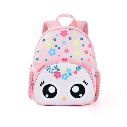 KK CRAFTS Preschool Backpack Toddler Neoprene Animal Schoolbag Lunch backpack for Kids Boys Girls(Dinosaur)