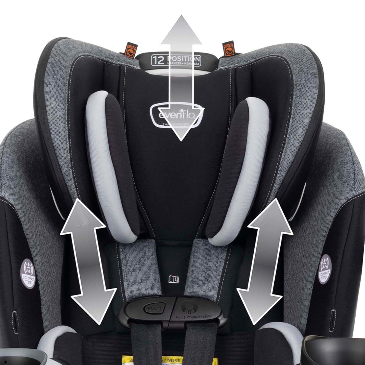 EveryFit/All4One 3-in-1 Convertible Car Seat (Augusta Pink)