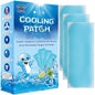 16 Sheets Baby Cool Pads for Kids Fever Discomfort & Pain Relief, Cooling Relief Fever Reducer, Soothe Headache Pain, Pack of 16