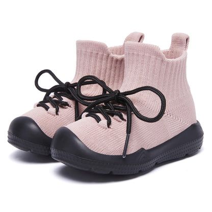 MORENDL Baby Sock Shoes Toddler Sneakers Infant Tennis Slip On Walking Shoes Boys & Girls Non-Slip Slippers