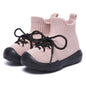 MORENDL Baby Sock Shoes Toddler Sneakers Infant Tennis Slip On Walking Shoes Boys & Girls Non-Slip Slippers