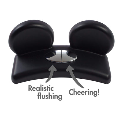 The First Years Disney Minnie Mouse Potty Training Toilet and Toddler Toilet Seat - Toilet Training Potty with Fun Flushing and Cheering Sounds,Pink