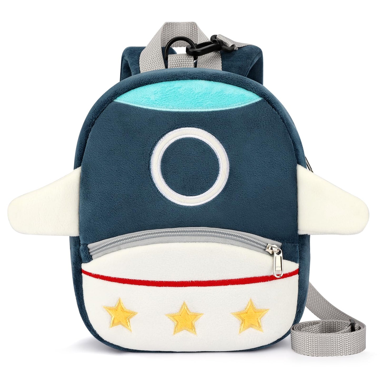 mibasies Toddler Backpacks for Girls 2-4: Plush Backpack -3D Animal Cartoon Mini Travel Bag -10 inch Toddler Backpack Leash