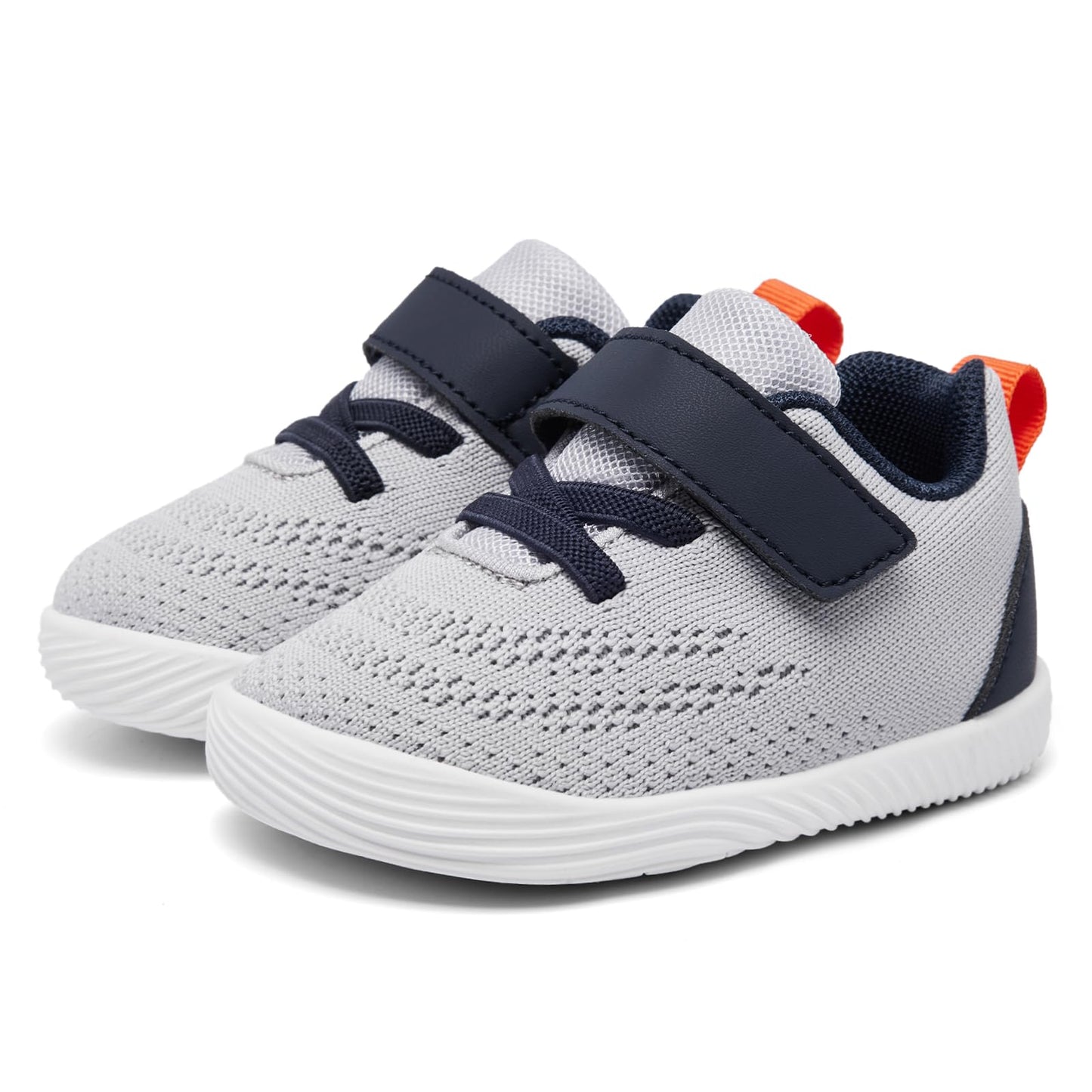 MORENDL Toddler Sneakers Baby Boys & Girls Barefoot Shoes Lightweight Breathable Walking Running Tennis Athletic Sport Shoes