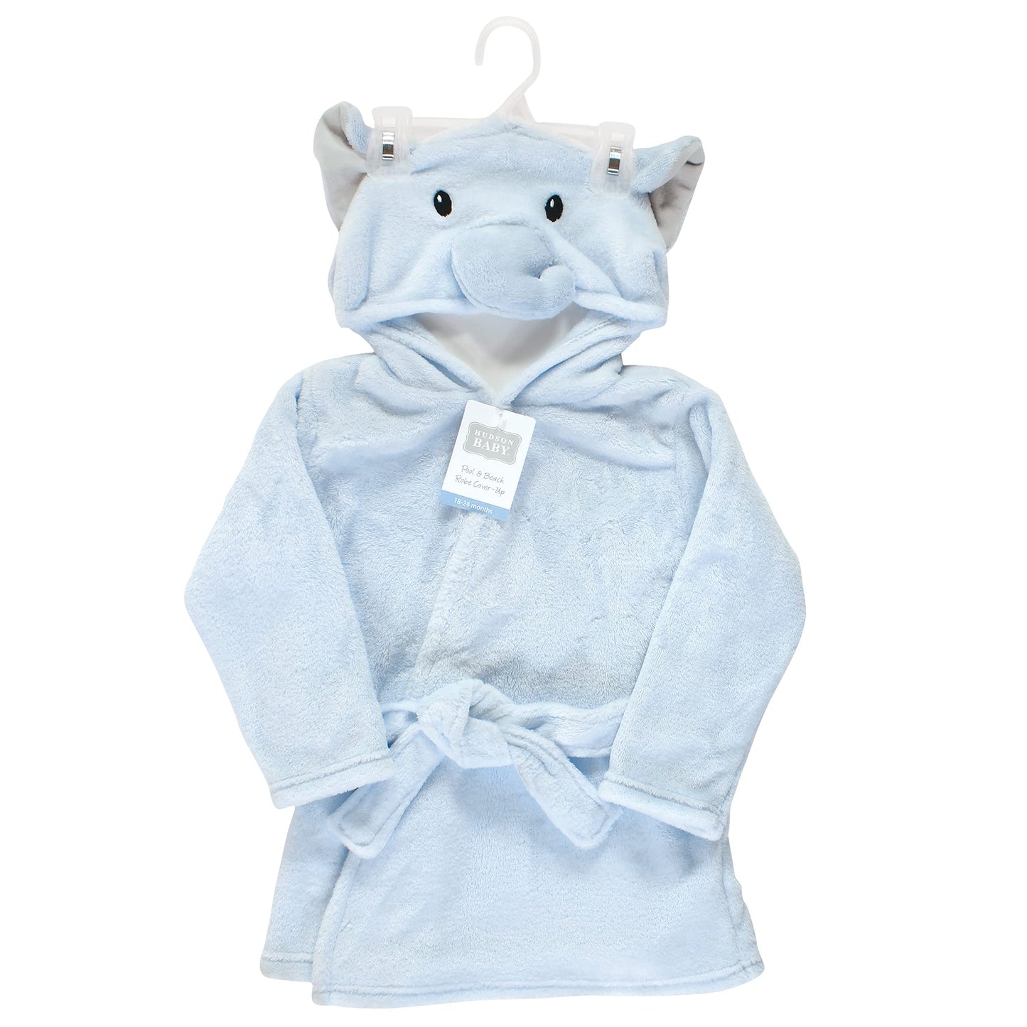 Hudson Baby Unisex Baby baby-girls baby-boys Plush Pool and Beach Robe Cover-ups
