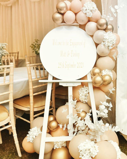Sage Green Gold White Party Balloons, 50Pcs Sage Green and Gold Confetti Party Balloons For Birthday Baby Shower Engagement Wedding Anniversary Party Decorations