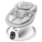 T TICCI Baby Swings for Infants, Smart Portable Baby Swing for Newborn, Bluetooth Infant Swing with Music Speaker, Remote Control Indoor Rocker with 5 Sway Speeds, 0-6 Months, Pink