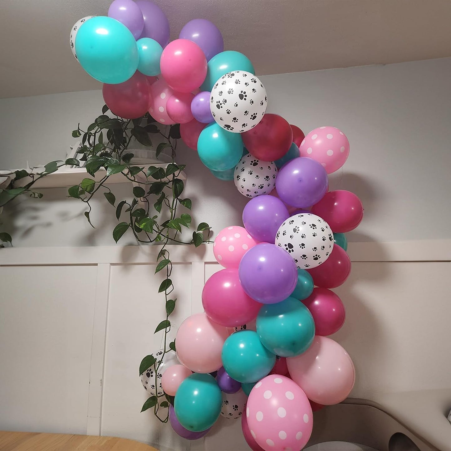 Neutral Balloons Arch Kit, Pink Beige Boho Balloons Garland with Double Stuffed Sand White Balloon for Baby Shower Birthday Wedding Bridal Shower Party Decorations