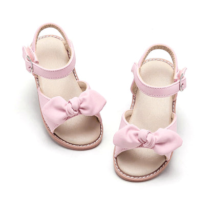 Girls Sandals 3-12 Years | Dressy & Play Shoes | Leather-Like for Outdoor School
