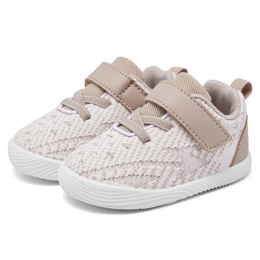 MORENDL Toddler Sneakers Baby Boys & Girls Barefoot Shoes Lightweight Breathable Walking Running Tennis Athletic Sport Shoes