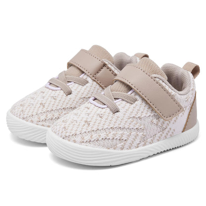MORENDL Toddler Sneakers Baby Boys & Girls Barefoot Shoes Lightweight Breathable Walking Running Tennis Athletic Sport Shoes