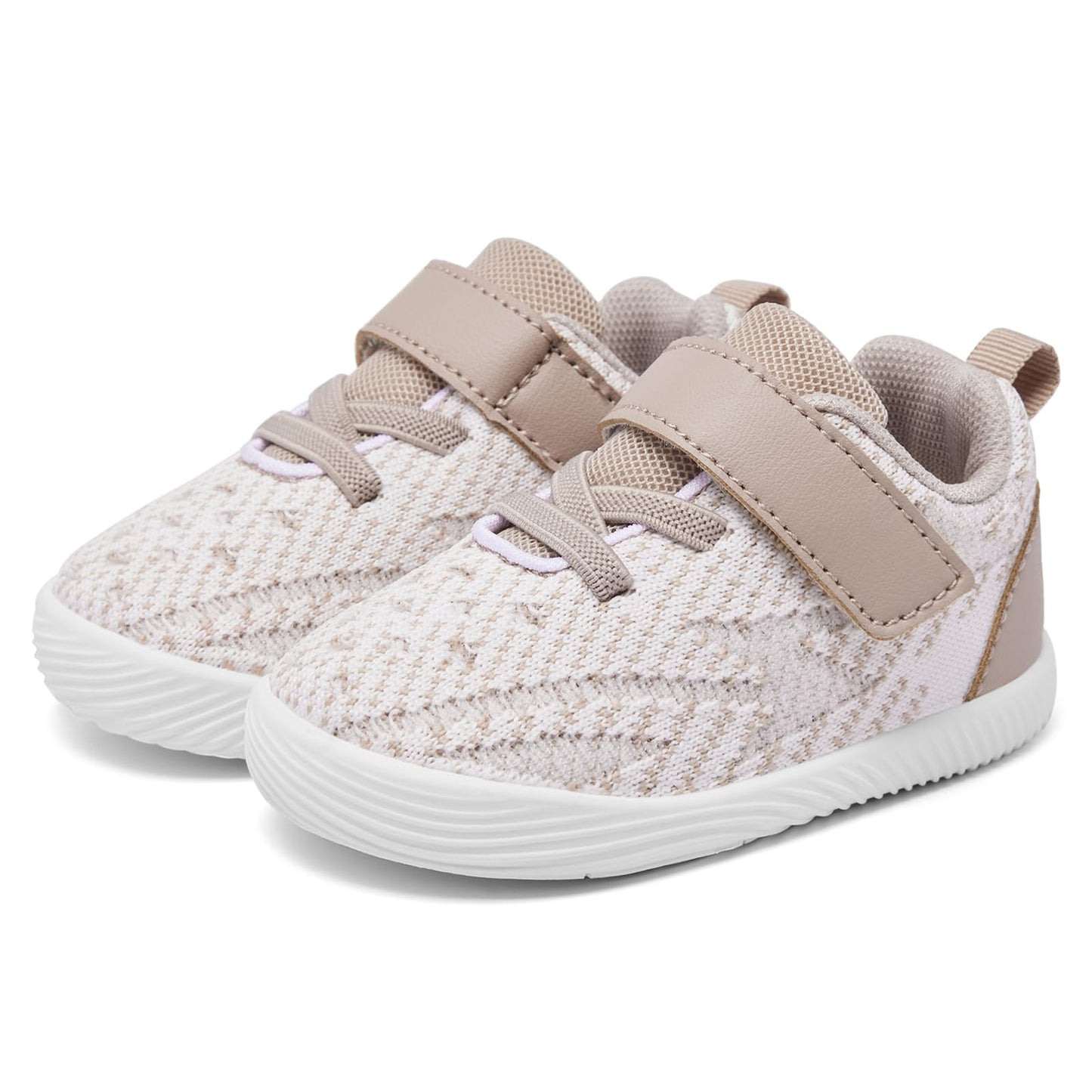 MORENDL Toddler Sneakers Baby Boys & Girls Barefoot Shoes Lightweight Breathable Walking Running Tennis Athletic Sport Shoes