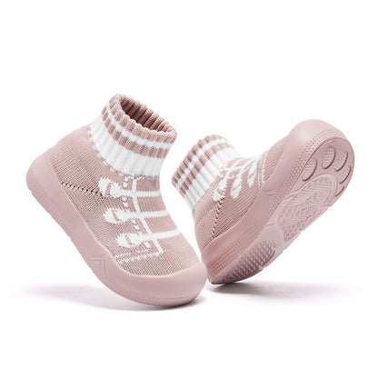 Engtoy Baby Shoes & Socks - Non-Slip Breathable Slippers with Soft Rubber Sole - Baby Boys & Girls Slip On Sneakers