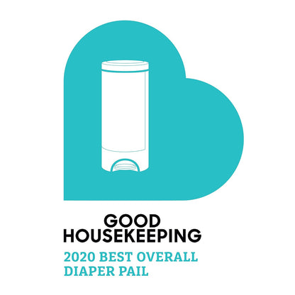 Munchkin® Step Diaper Pail Bundle - Includes Diaper Pail, Refill Rings, Bags and Baking Soda Puck