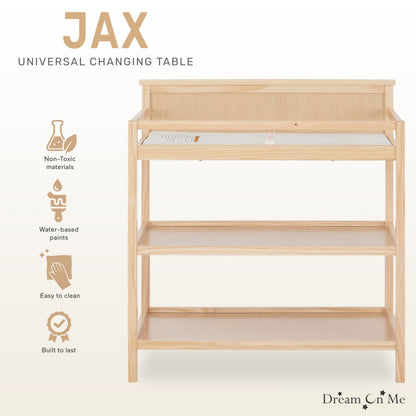 Dream On Me Jax Universal Changing Table, Blush Pink , 34x20x40 Inch (Pack of 1)