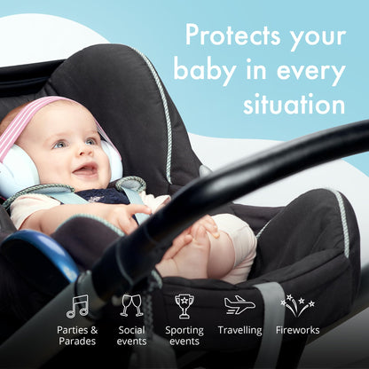 Alpine Muffy Baby Ear Protection for Babies and Toddlers up to 36 Months - CE & ANSI Certified - Noise Reduction Earmuffs - Comfortable Baby Headphones Against Hearing Damage & Improves Sleep - Green