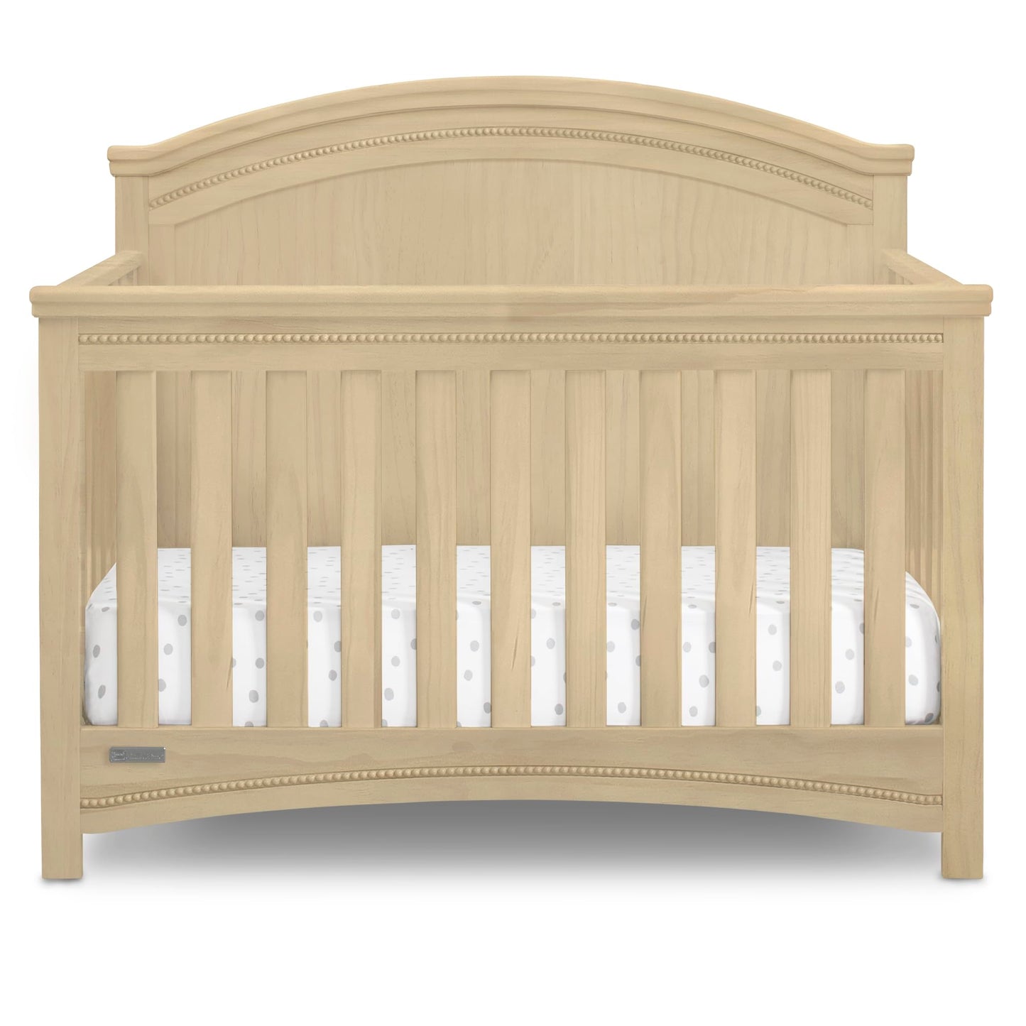 Delta Children Simmons Kids SlumberTime Emma Convertible Crib N More, Grey