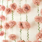 Nude Tissue Paper Pom Pom Garlands, Paper Flowers for Birthday Decorations, Baby Shower, Wedding Engagement, Bridal Shower, Spring Summer Party Decorations